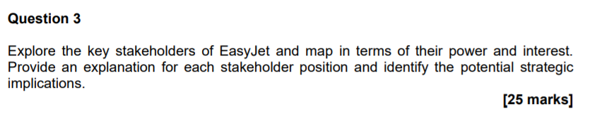 Case Study EASYJET EasyJet is a low-cost European