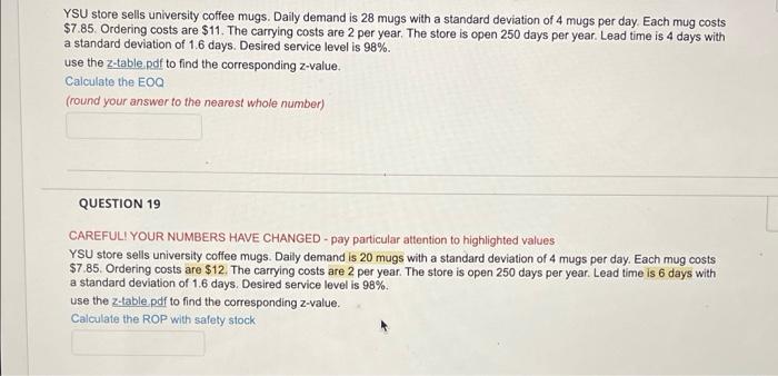 YSU store sells university coffee mugs, Daily