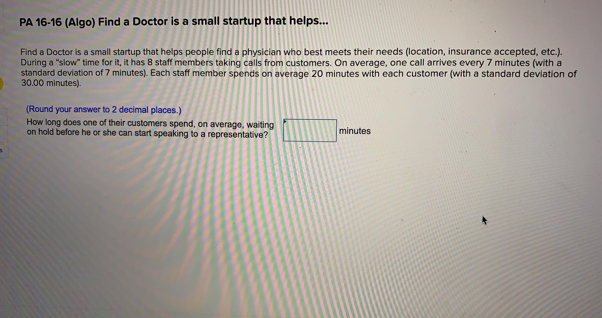 Find a Doctor is a small startup that helps