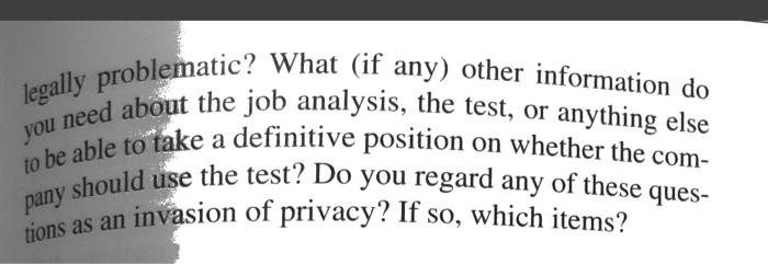 Required Abilities and Characteristics Rating