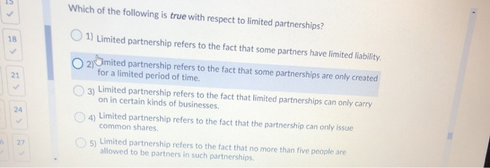 Which of the following is true with respect to