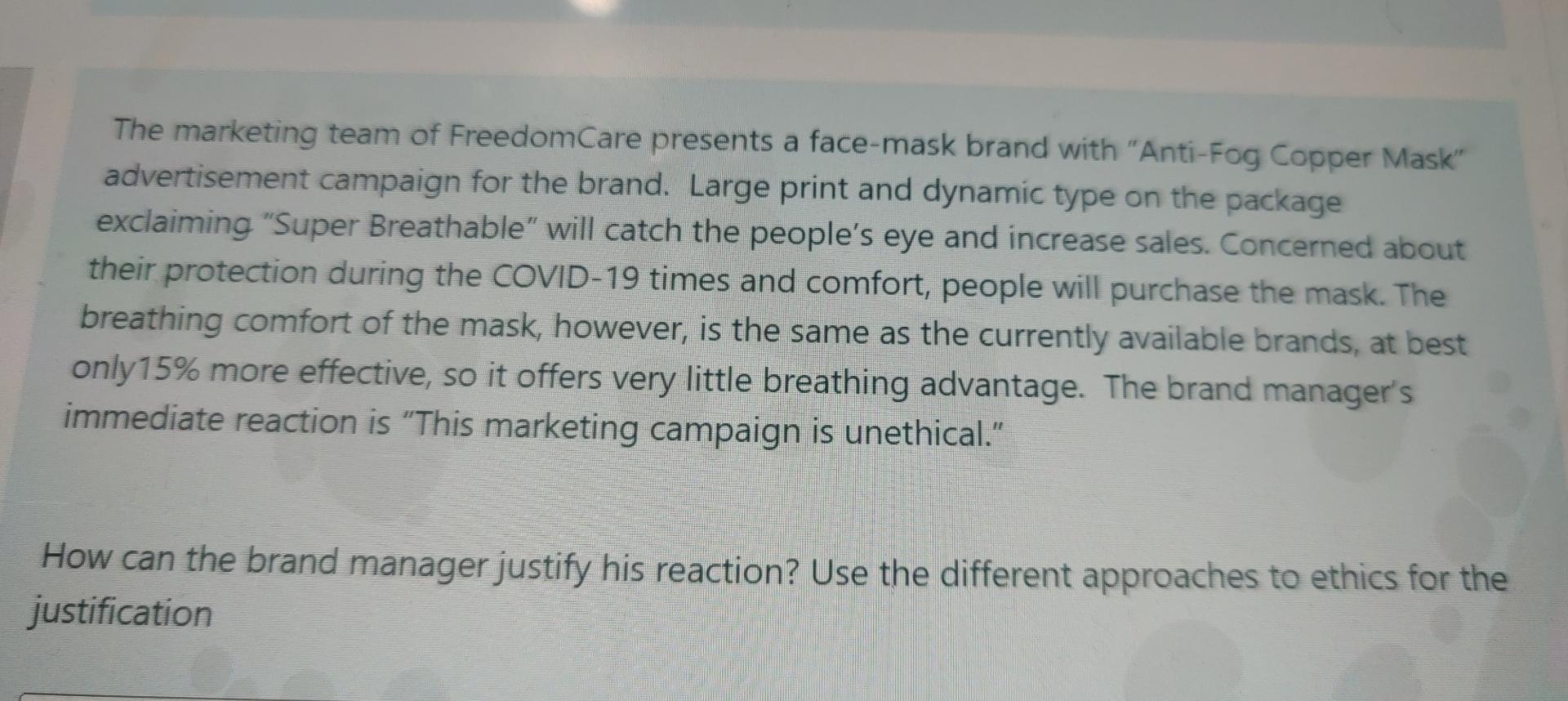 The marketing team of FreedomCare presents a