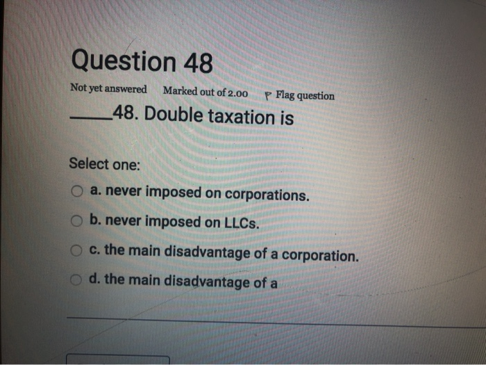 Business Law questions Question 18 Not yet