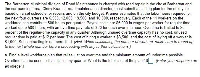 B. How many undertime hours does this strategy