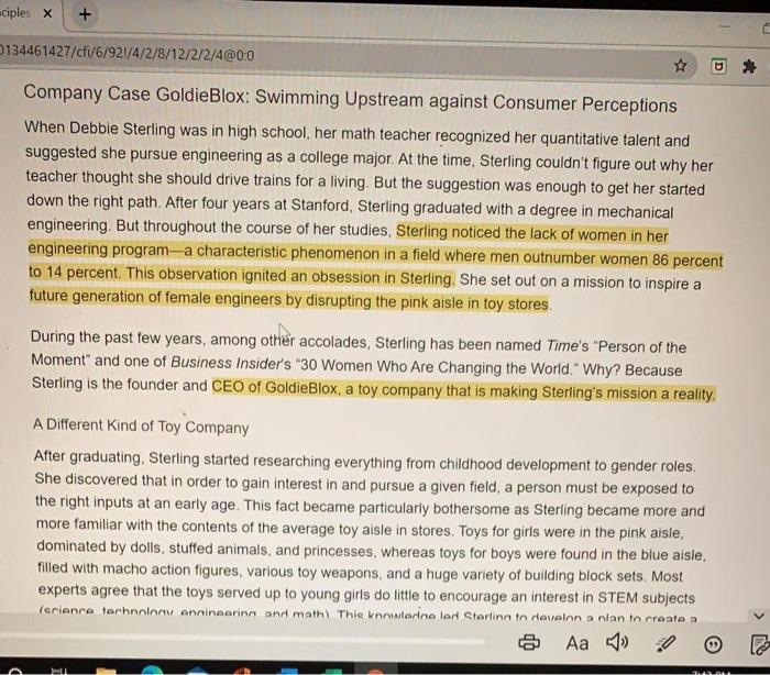 The name of this course is Marketing Concepts.