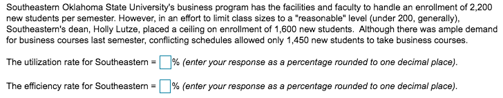 Southeastern Oklahoma State University's business