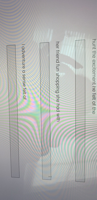 ATTENTION PLEASE! As you work through this survey