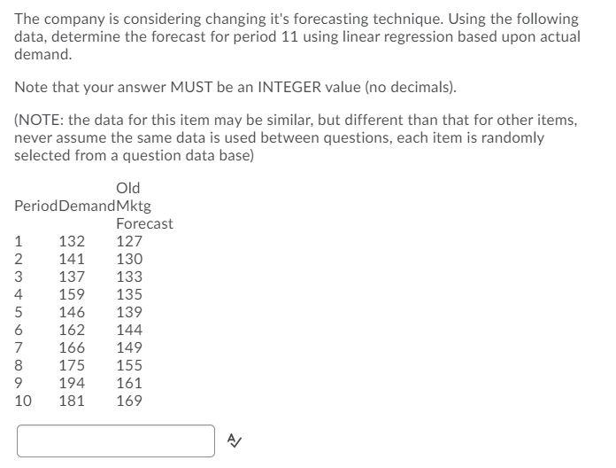 The company is considering changing it's