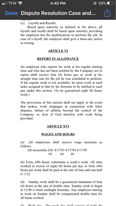 do you agree with the award, why/why not? .. TFW