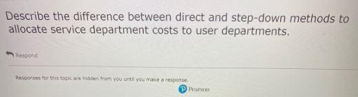 Describe the difference between direct and