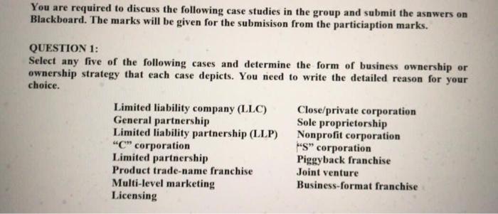 You are required to discuss the following case