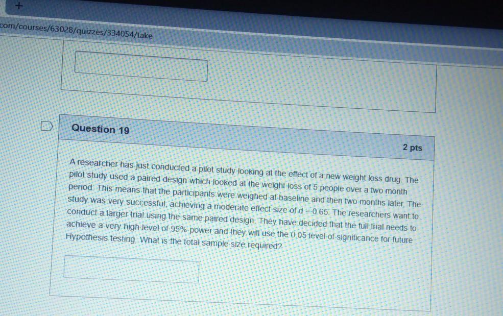 Question 11 1 pts A retrospective study looking