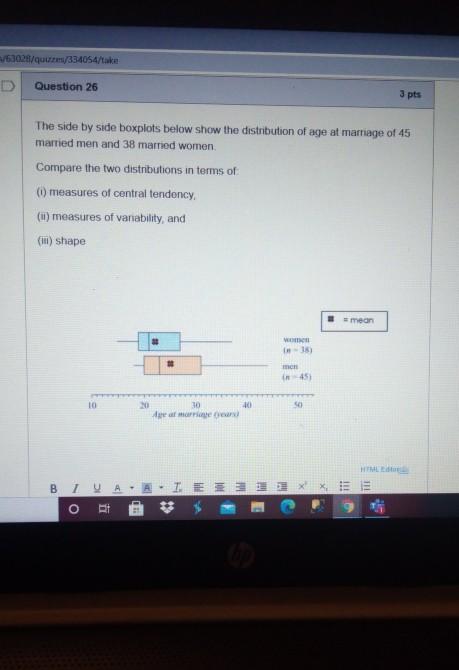 Question 11 1 pts A retrospective study looking