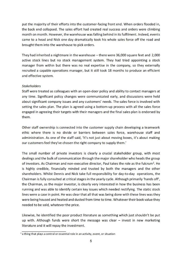 CASE STUDY ACCORDING TO WORK DESIGN APPROACHES,