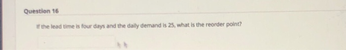 Question 17 5 points Save Anne customer day
