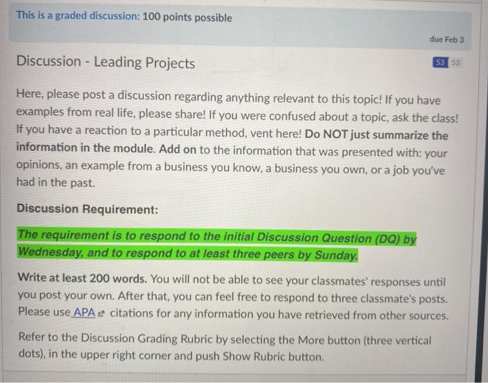 this is what a classmate answer This is a graded