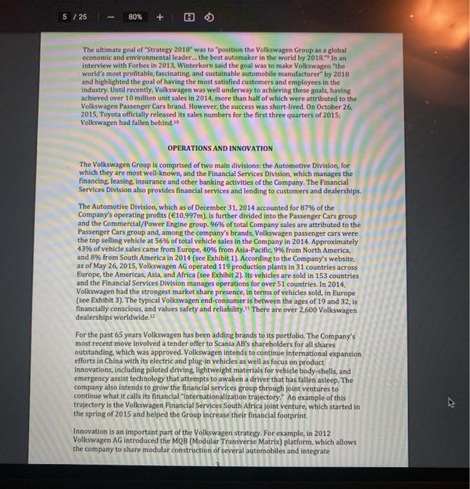 Volkswagen shocked the world on September 18,