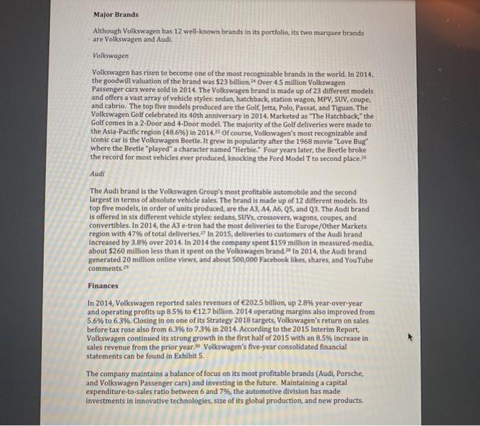 Volkswagen shocked the world on September 18,