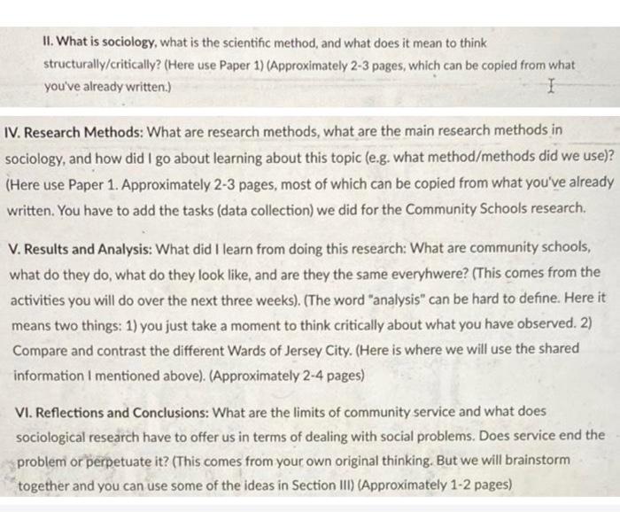 II. What is sociology, what is the scientific