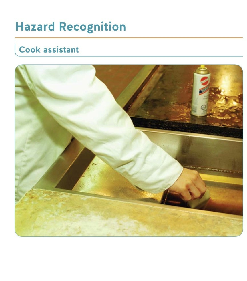 Hazard Recognition | Cook assistant out