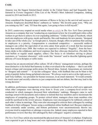 want to ask q2 CASE: Amazon was the e biggest