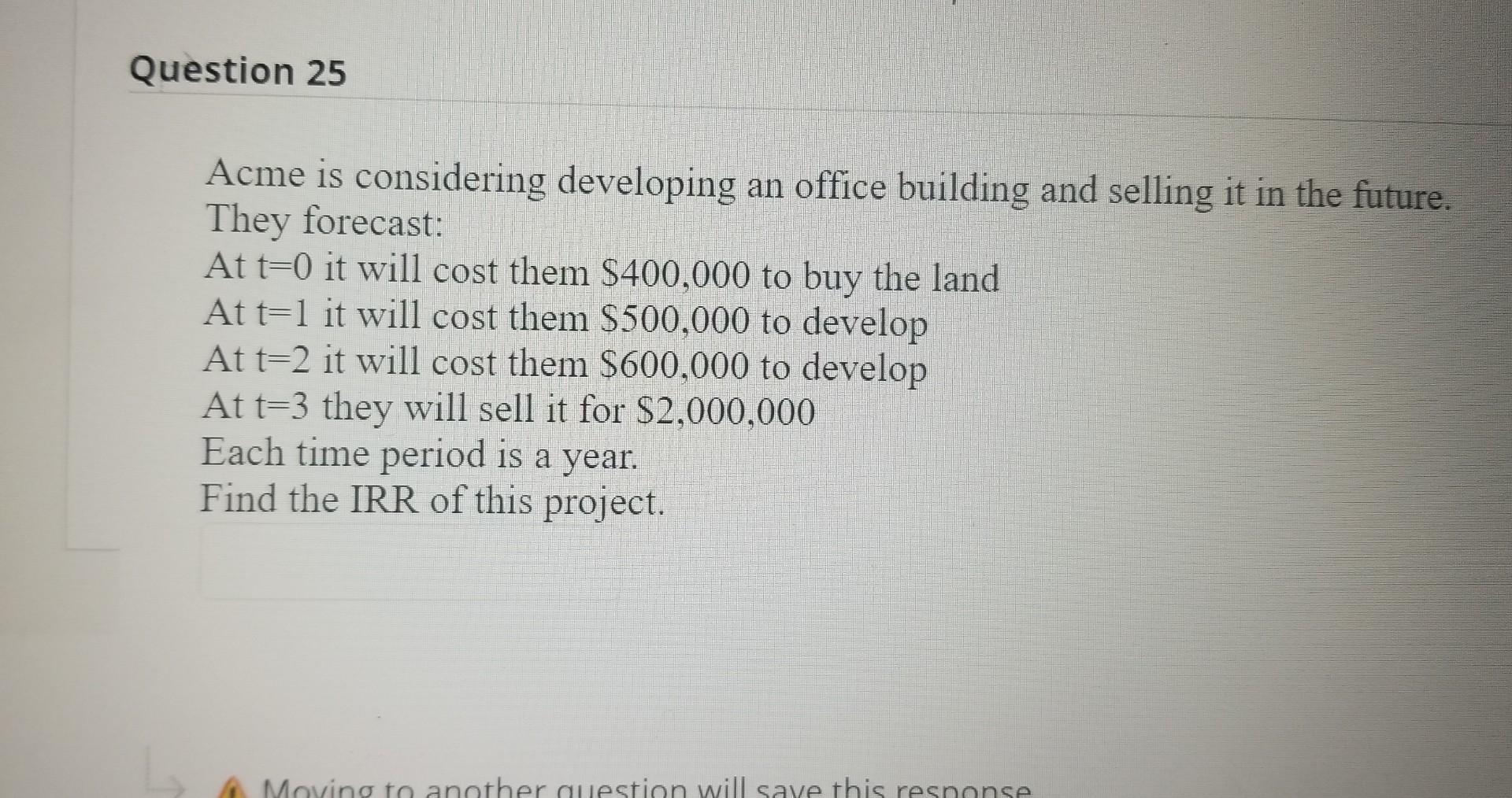 24 25 A bank offers a 30-year annuity with