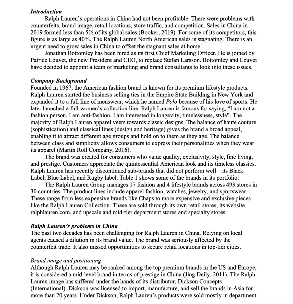 a) What is the term that best describes the