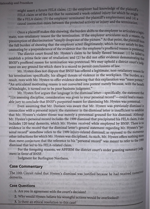 Case 5.1 Daniel Ryan v. Kellogg Partners