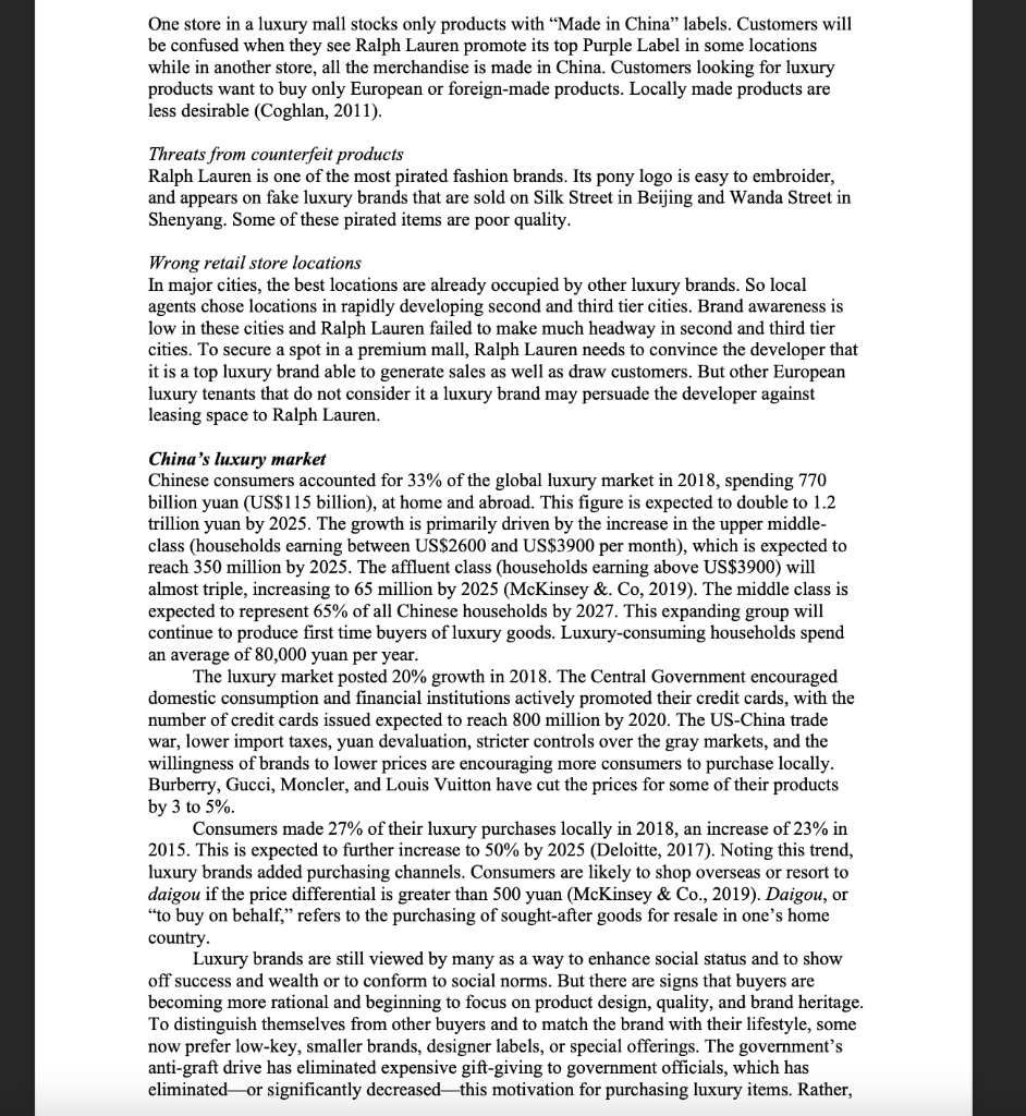 a) What is the term that best describes the