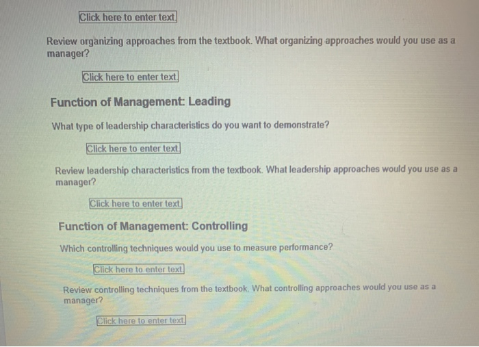 Answer the following questions for each function