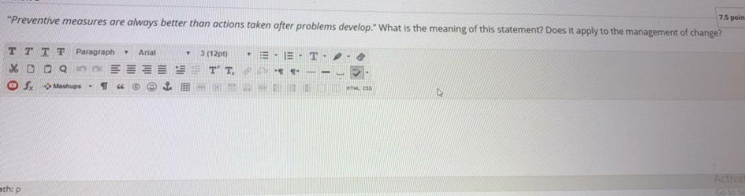 "Preventive measures are always better than