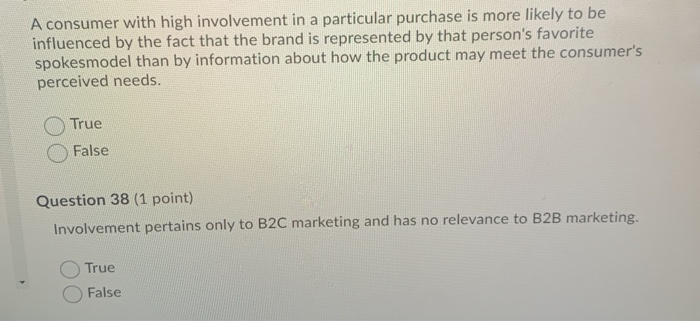 Question 28 (1 point) As a company, we've reached