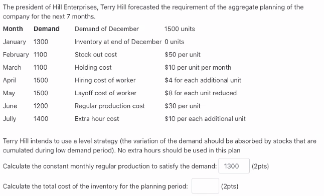 The president of Hill Enterprises, Terry Hill