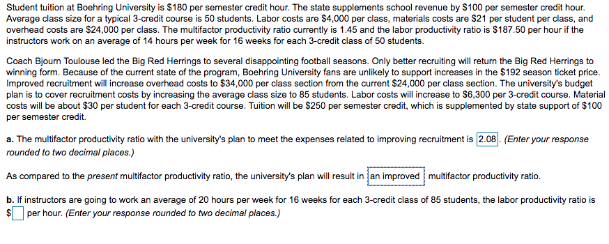 Student tuition at Boehring University is $180