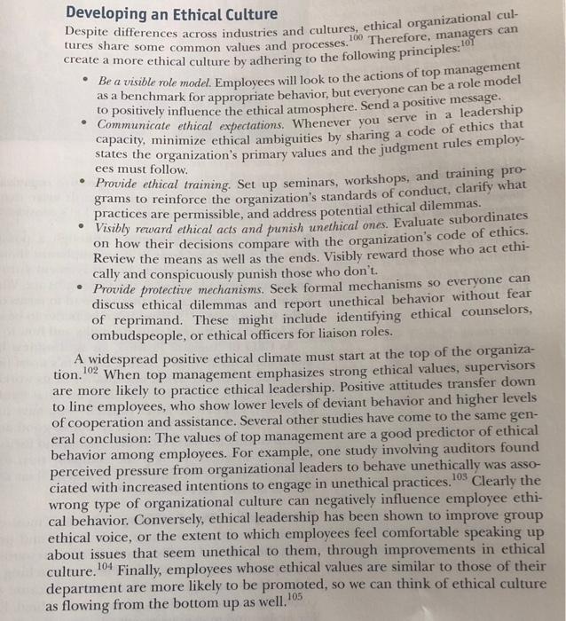 What factors presented in the readings for this