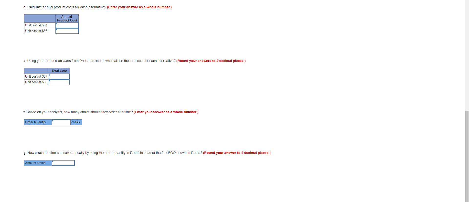 Ergonomics Inc. sells ergonomically designed