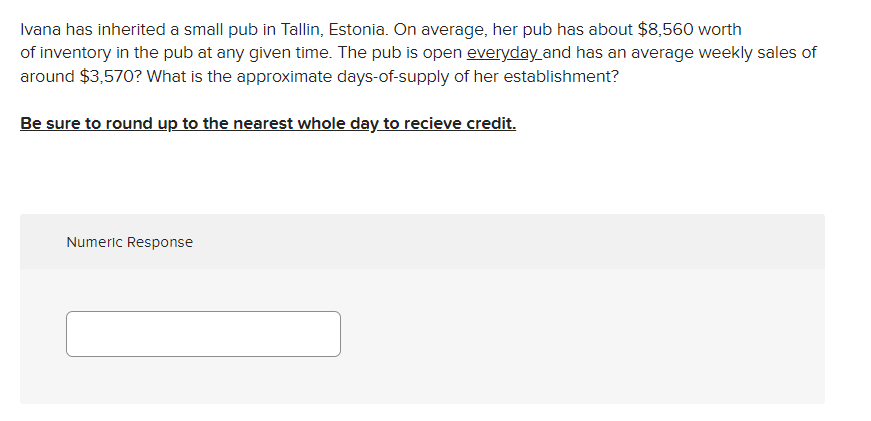 NEED ANSWER **ASAP** PLEASE Ivana has inherited a