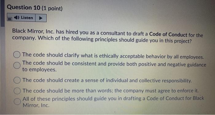 Question 9 (1 point) Listen Zeekah, a rock band,