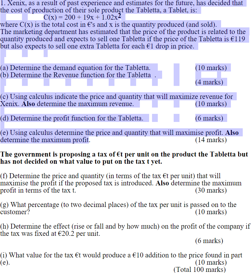 = 1. Xenix, as a result of past experience and