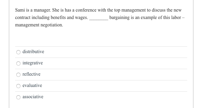An organization is committed to the contentment