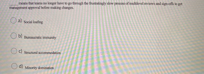 means that teams no longer have to go through the