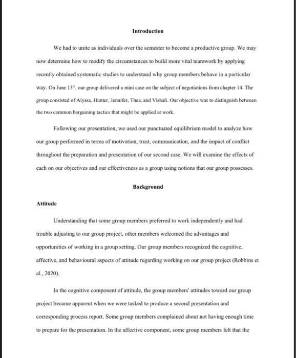 Need to add communication to all the paragraphs