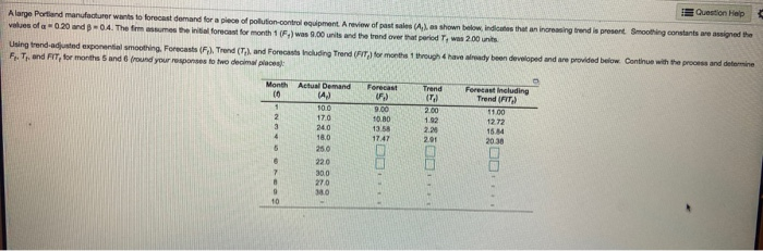 can you show. me your work Question Help A large
