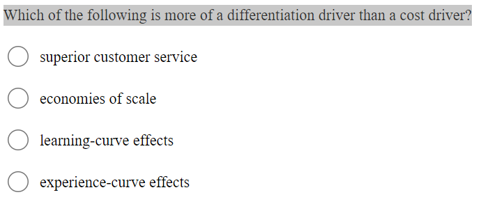 Which of the following is more of a