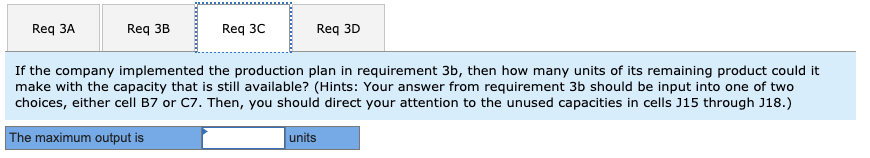 Conroy Company manufactures two products-B100 and
