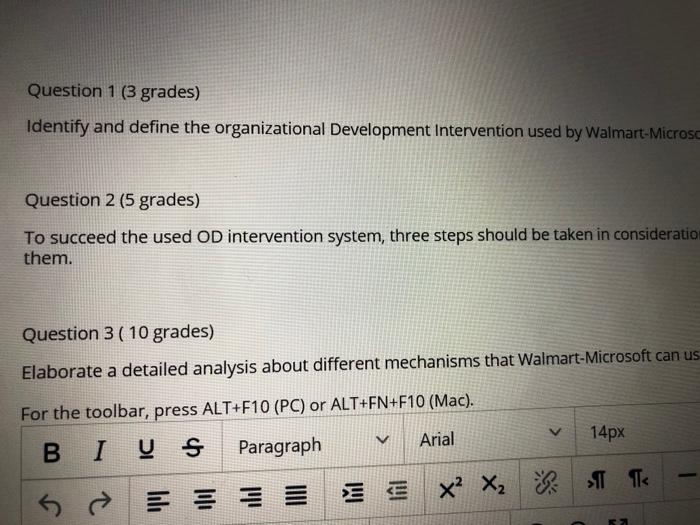Case Study Walmart and Microsoft recently