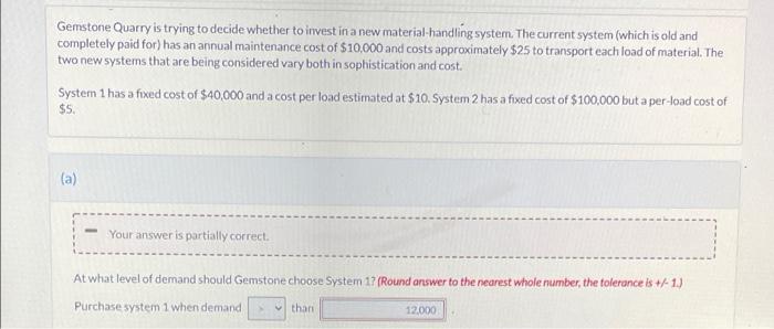 show work if possible Gemstone Quarry is trying