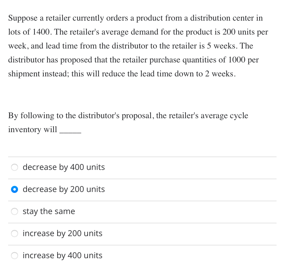 Please check and answer both! Suppose a retailer