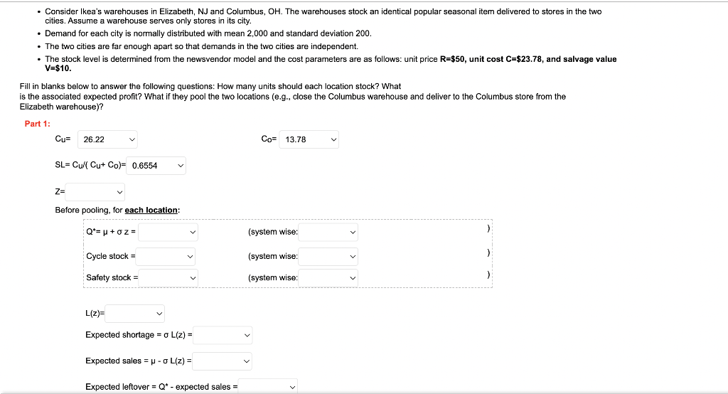 . Consider Ikea's warehouses Elizabeth, NJ and