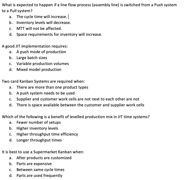 What is expected to happen if a line flow process
